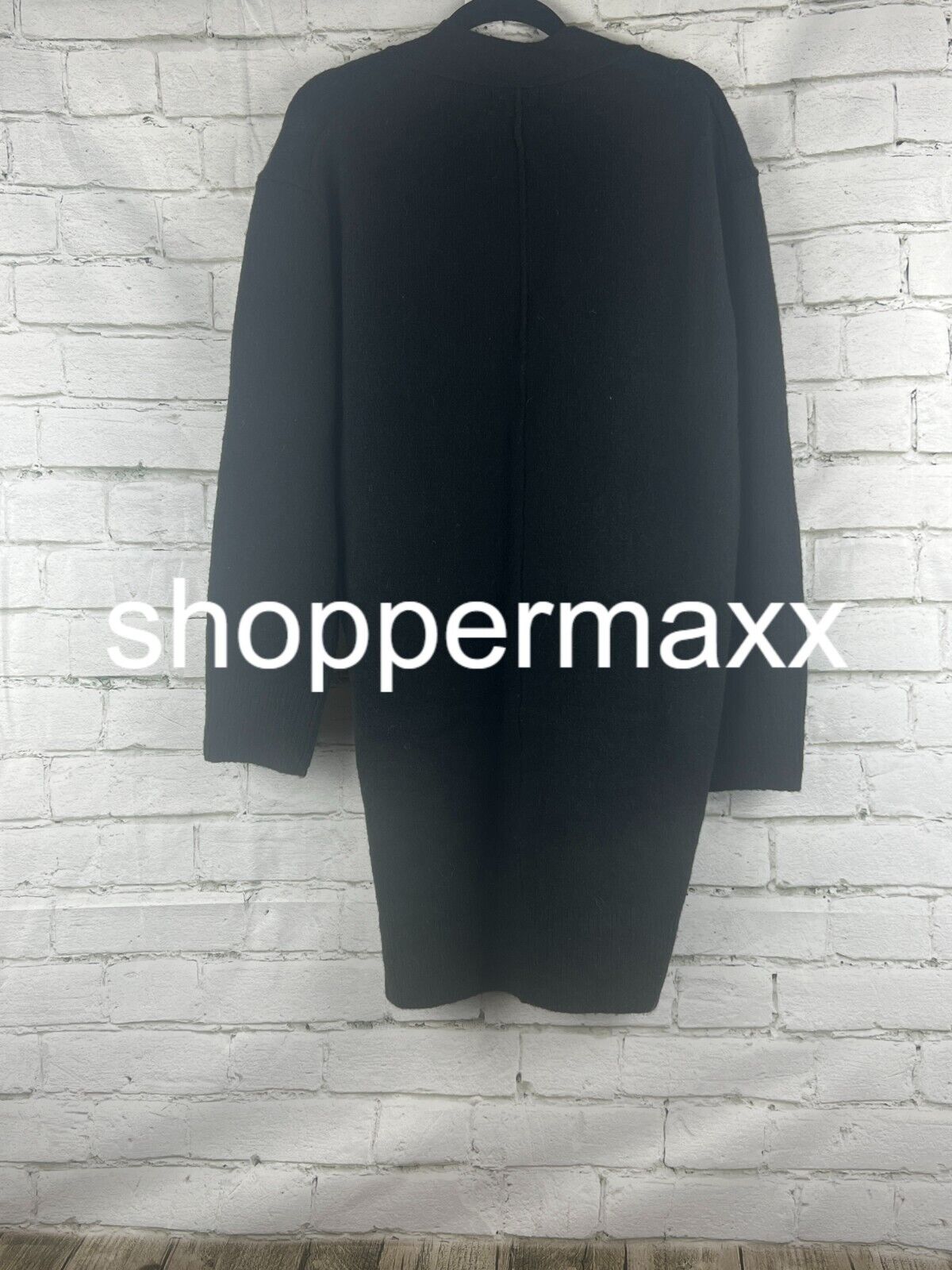 Women's Long Sleeve Tunic Mini Sweater Dress - Universal Thread, Black, XS