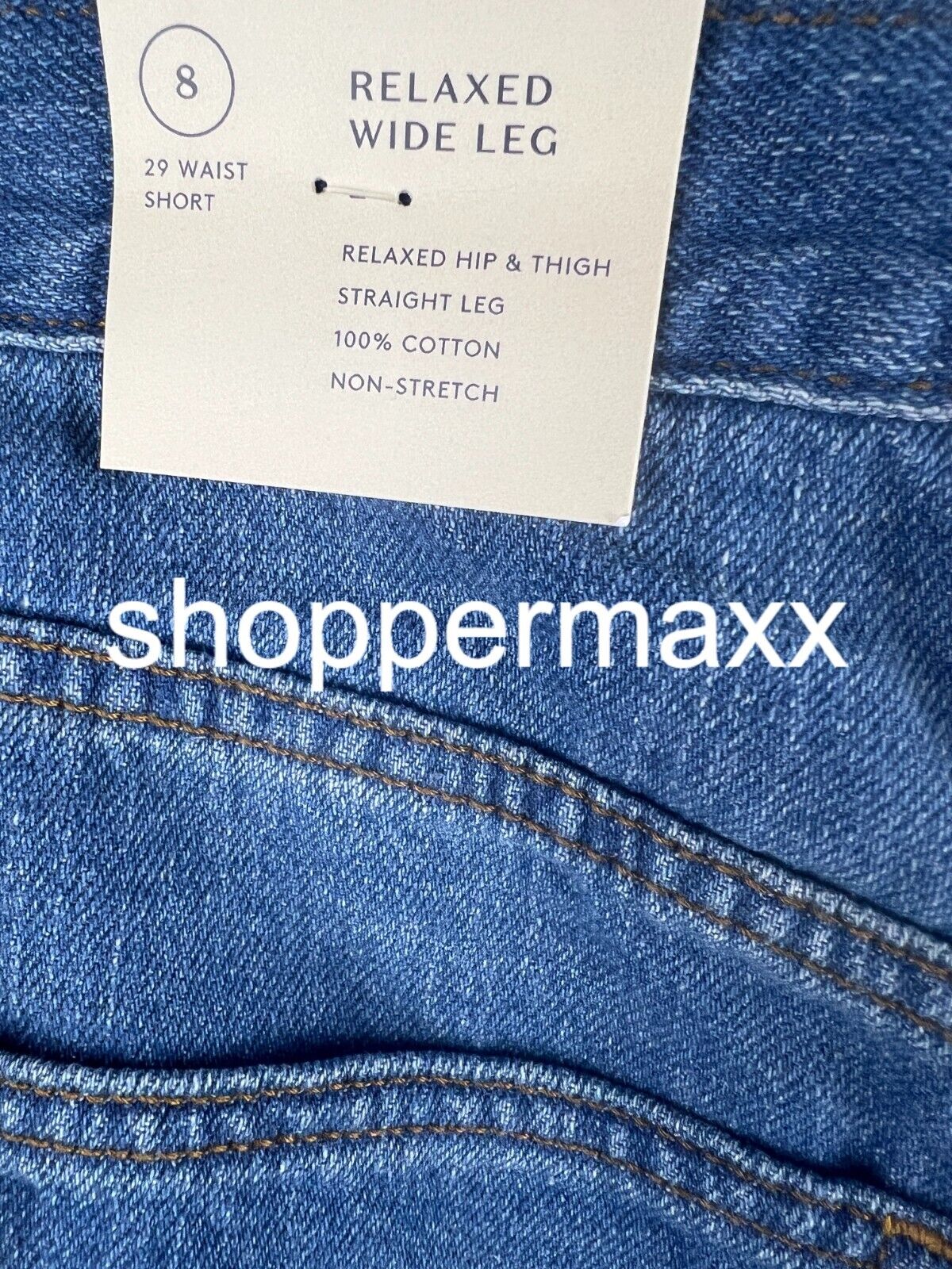 Women's High-Rise Wide Leg Jeans - Universal Thread, Medium Wash, 8 Short