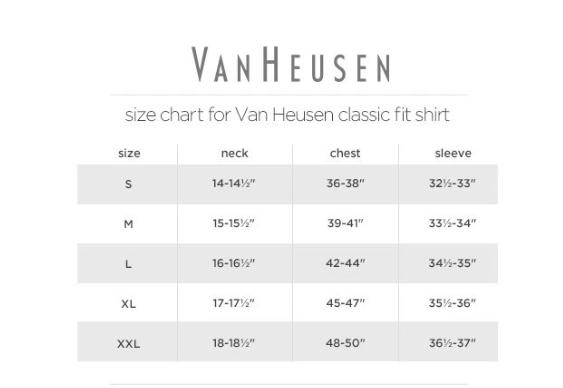 Van Heusen Ultra Flex Men's Regular Fit Wrinkle Free Long Sleeve Dress Shirt 2XL