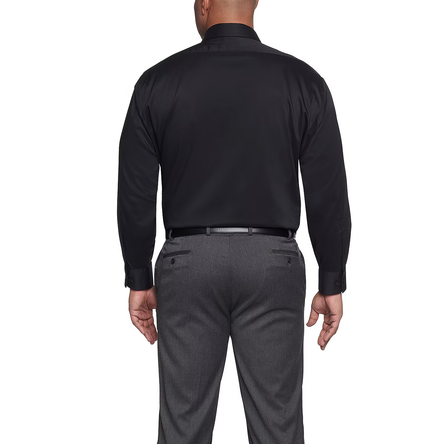 Van Heusen Ultra Flex Mens Regular Fit Wrinkle Free Long Sleeve Dress Shirt, M