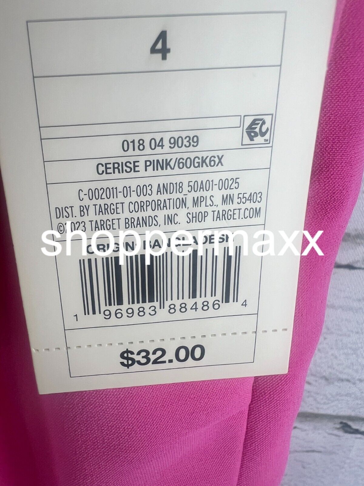 Women's High-Rise Wide Leg Fluid Pants - A New Day, Pink, 4
