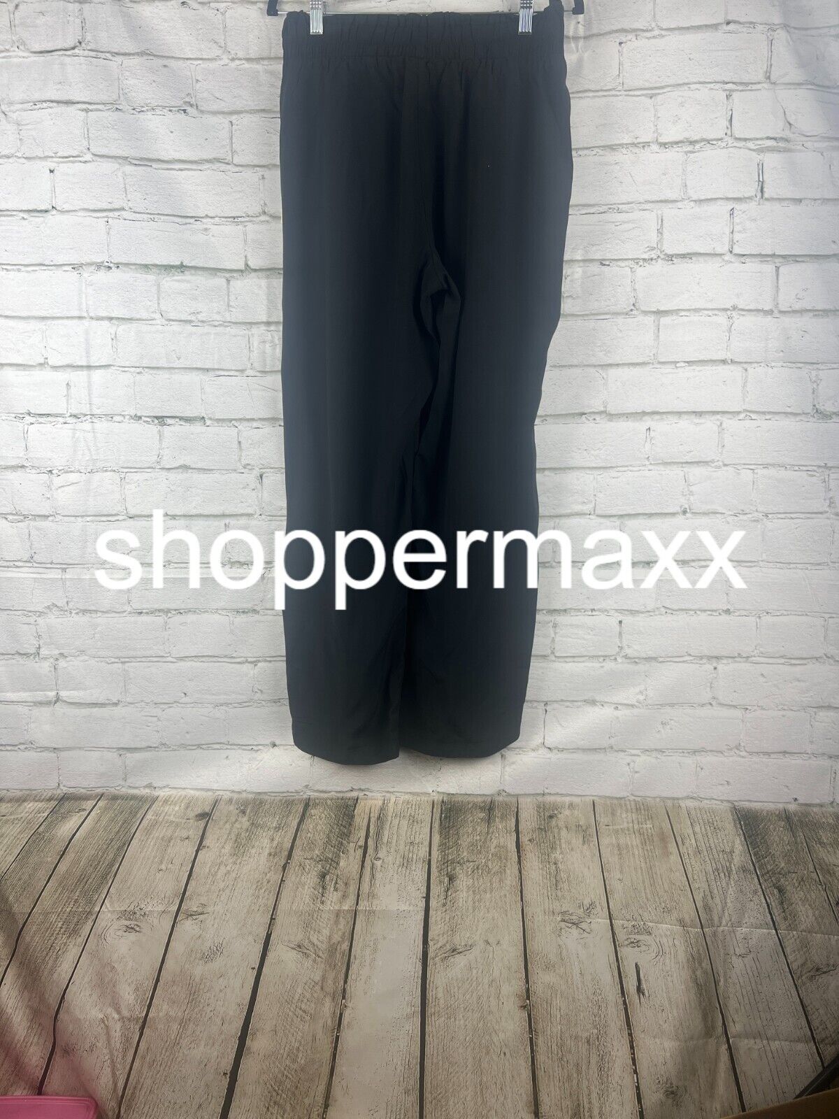Women's High-Rise Tapered Ankle Crepe Pants - A New Day, Black, M