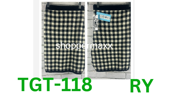 Women's Gingham Check Knit Shorts - Future Collective with Gabriella, Black, 3X