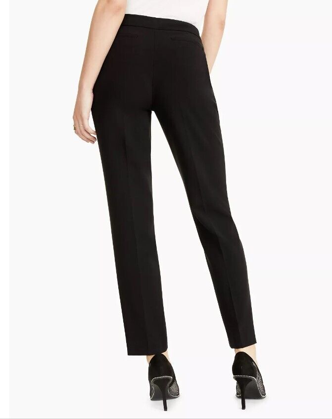 BAR III Women's Straight-Leg Dress Pants, Black 0