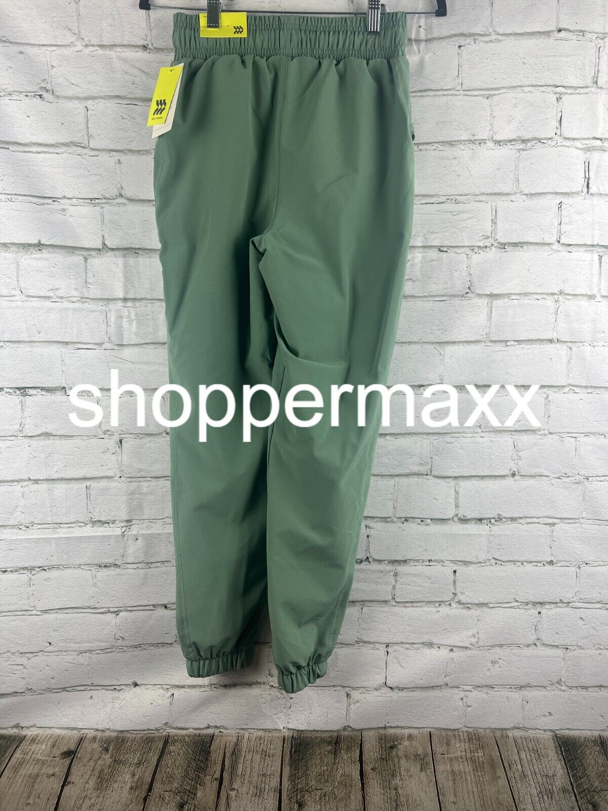 Women's Lined Winter Woven Joggers - All in Motion, Green, XS