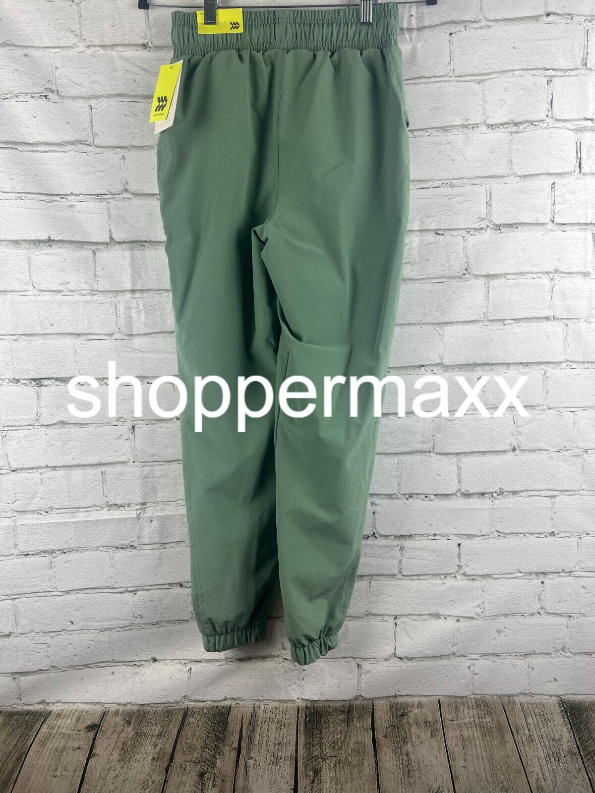 Women's Lined Winter Woven Joggers - All in Motion, Green, XS
