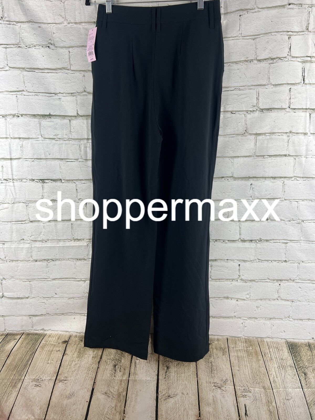 Women's Wide Leg Trousers - Wild Fable, Black, 4