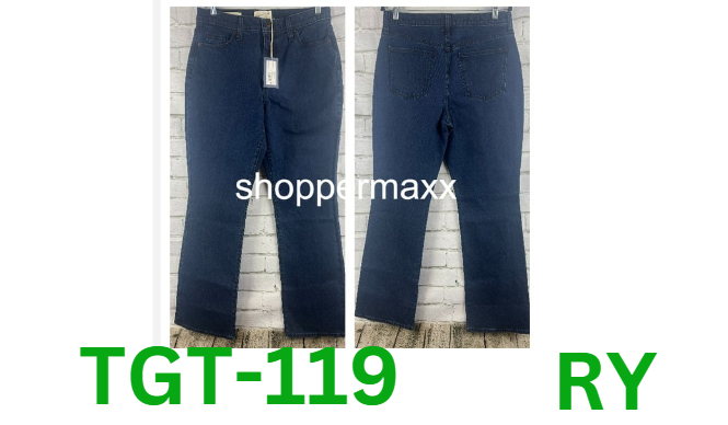 Women's High-Rise Vintage Bootcut Jeans - Universal Thread, Dark Blue, 8
