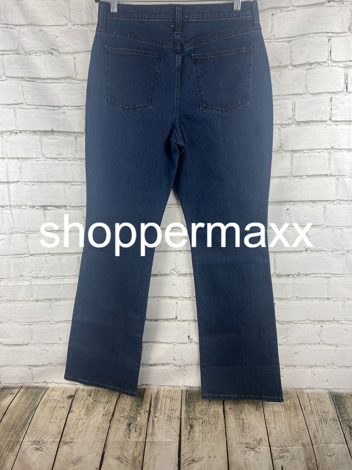 Women's High-Rise Vintage Bootcut Jeans - Universal Thread, Dark Blue, 8