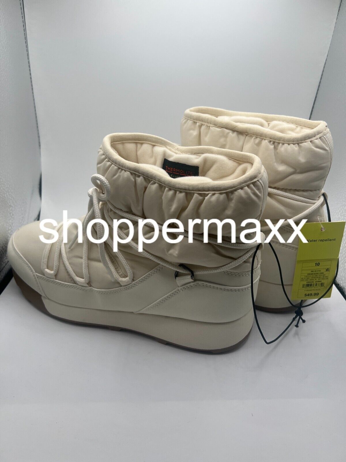 Women's Cara Winter Boots - All in Motion, Cream, 10