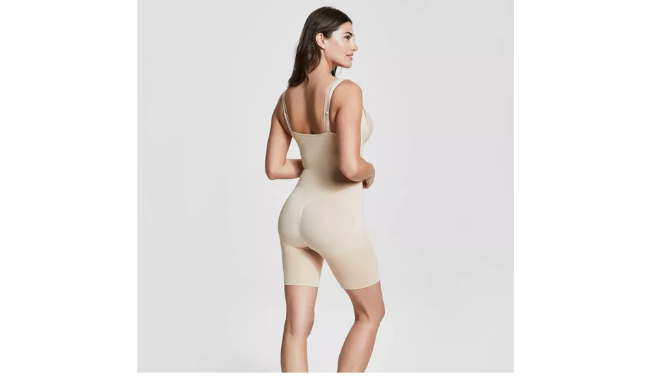 ASSETS by SPANX, Women's Remarkable Results -One Body Slimmer - Light Beige, XL