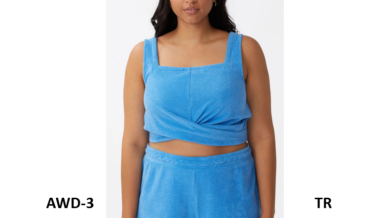 Cotton On Women's Active Sweat To Swim Vestlette Top, Ocean View, Plus Size 16W