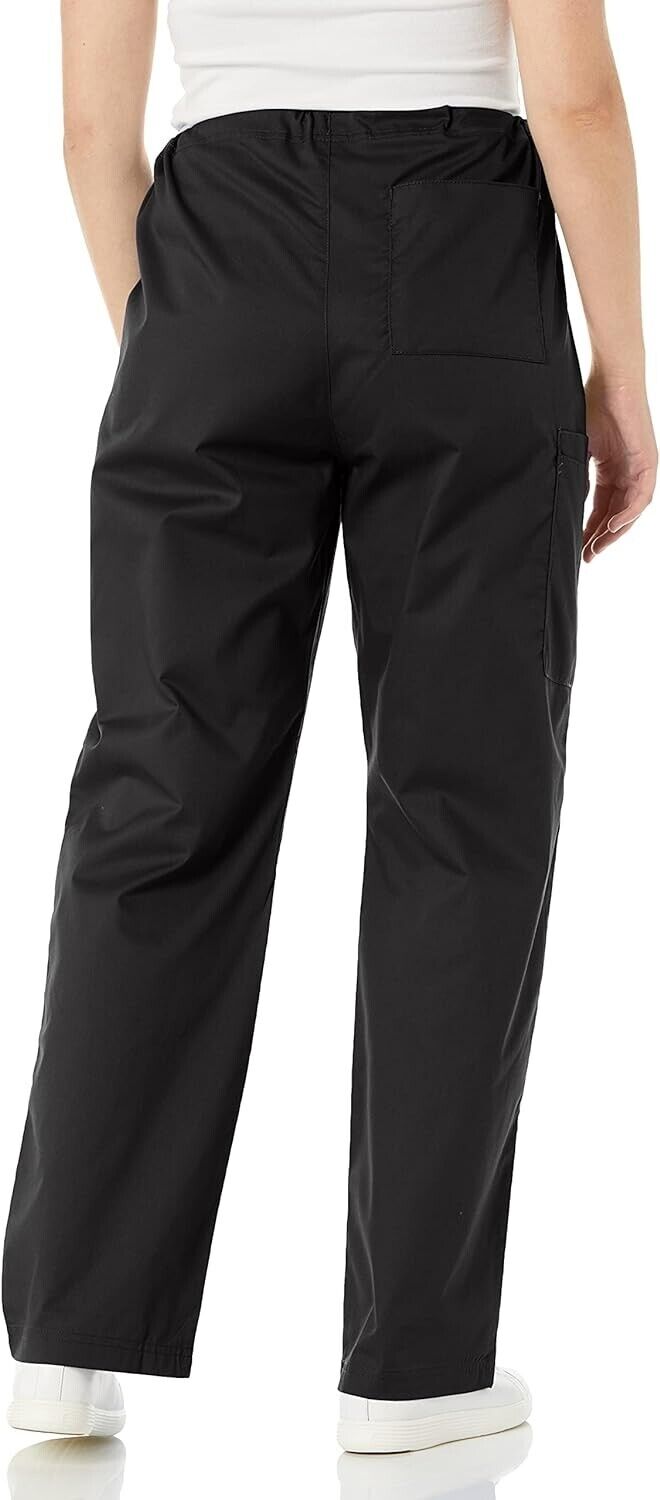 WonderWink University of Missouri Drawstring Cargo Pant Drawstring Waist Black M