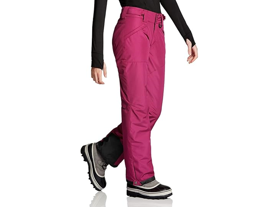 TSLA Women Winter Snow Waterproof Insulated Ski Pants Ripstop Snowboard Pant YXL