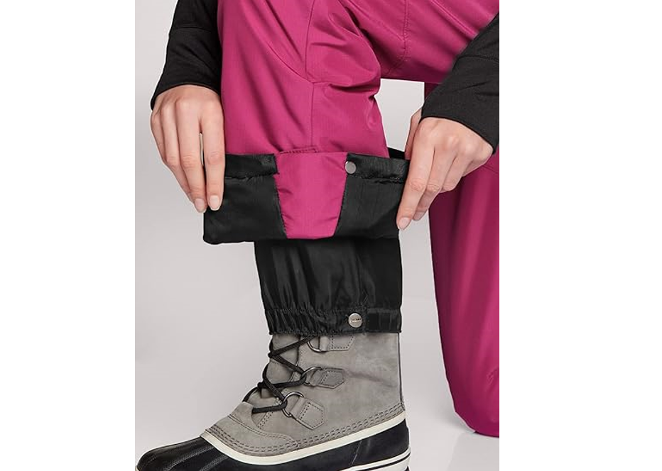 TSLA Women Winter Snow Waterproof Insulated Ski Pants Ripstop Snowboard Pant YXL