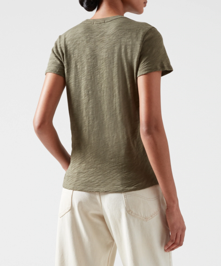 ATM Anthony Thomas Melillo SLUB JERSEY SCHOOLBOY CREW NECK TEE XL NEW GRASS $85