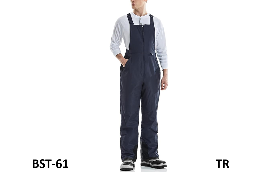 TSLA Mens Winter Snow Bibs Waterproof Windproof Insulated Snowboard Overalls XXL