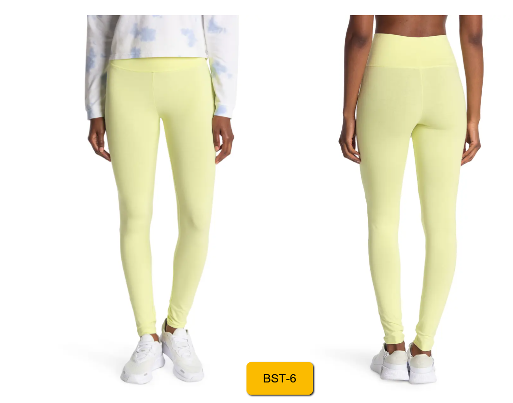 BP High Rise Classic Leggings, Women's Size 1X, Green