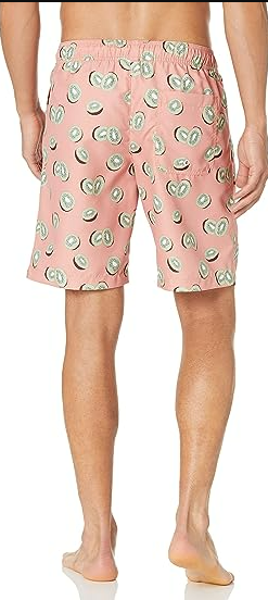 Amazon Essentials Men's 9" Quick-Dry Swim Trunk Pink Fruit XL