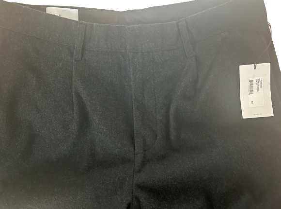 BLDWN Sato Pleated Pant Dark Charcoal 34Wx27L $298