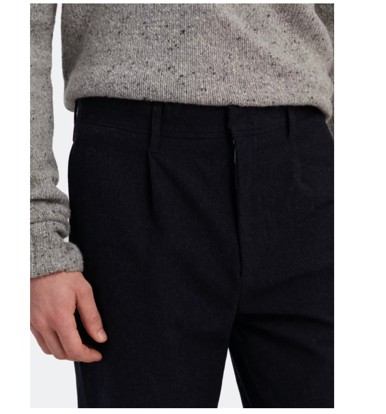BLDWN Sato Pleated Pant Dark Charcoal 34Wx27L $298