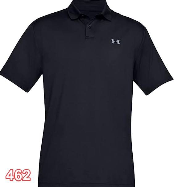 Under Armour Men's Performance 2.0 Golf Polo, Black (001)/Pitch Gray, Small