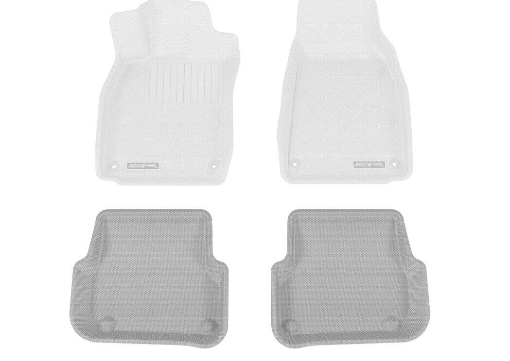 Aries AD00621501 Gray Rear 3D Floor Liner - 2 Piece
