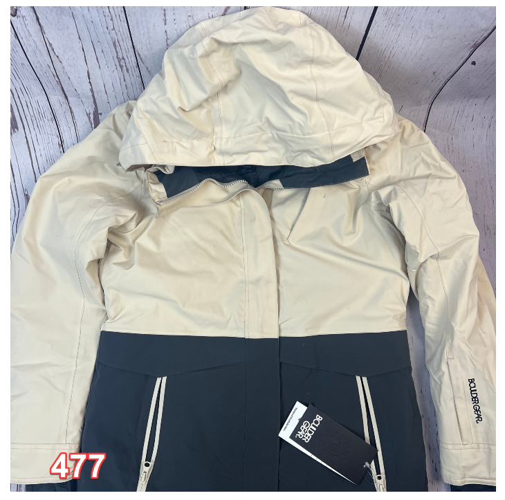 Boulder Gear June Insulated Womens Ski Jacket Womens Snow Jacket Off White S