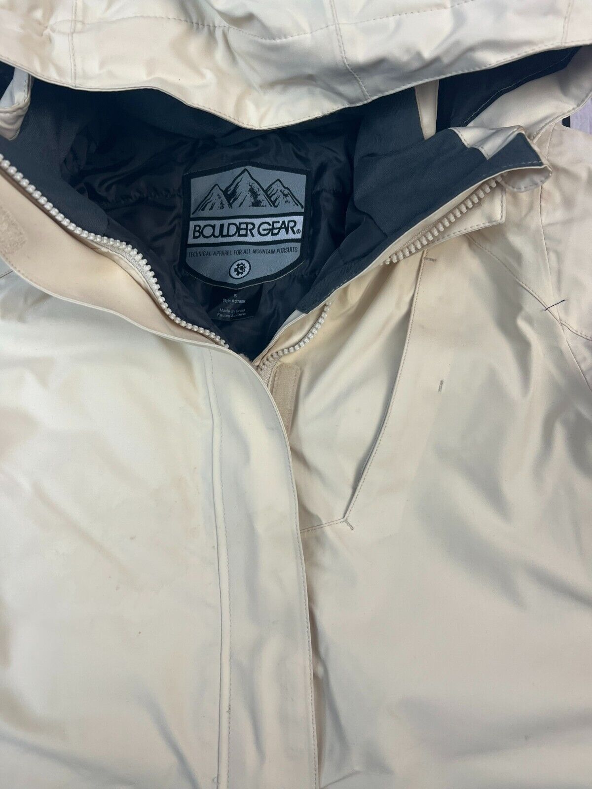 Boulder Gear June Insulated Womens Ski Jacket Womens Snow Jacket Off White S