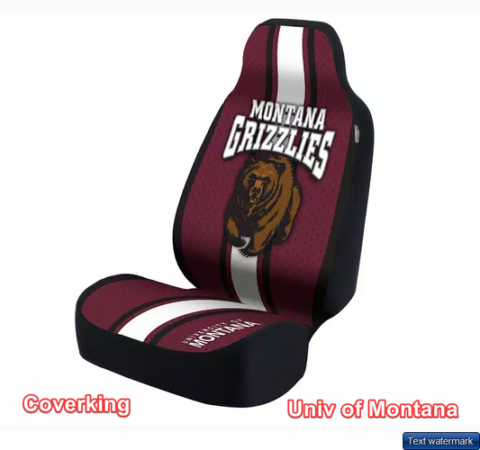 Coverking Compatible for Universal Seat Vest Designer 1Pc  University of Montana