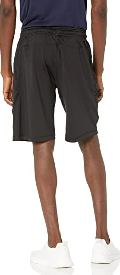 Amazon Essentials Men's Tech Stretch Training Short Black Small