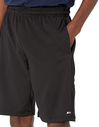 Amazon Essentials Men's Tech Stretch Training Short Black Small