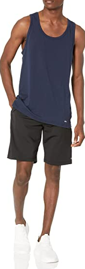 Amazon Essentials Men's Tech Stretch Training Short Black Small