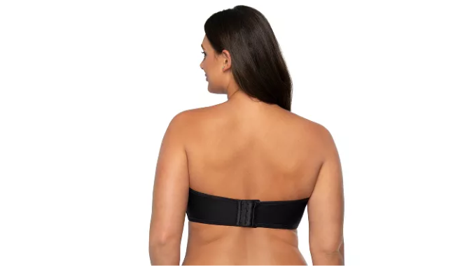 Vanity Fair Womens Beauty Back? Underwire Smoothing Strapless Bra, Black, 38c
