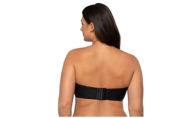 Vanity Fair Womens Beauty Back, Underwire Smoothing Strapless Bra, Black, 36b
