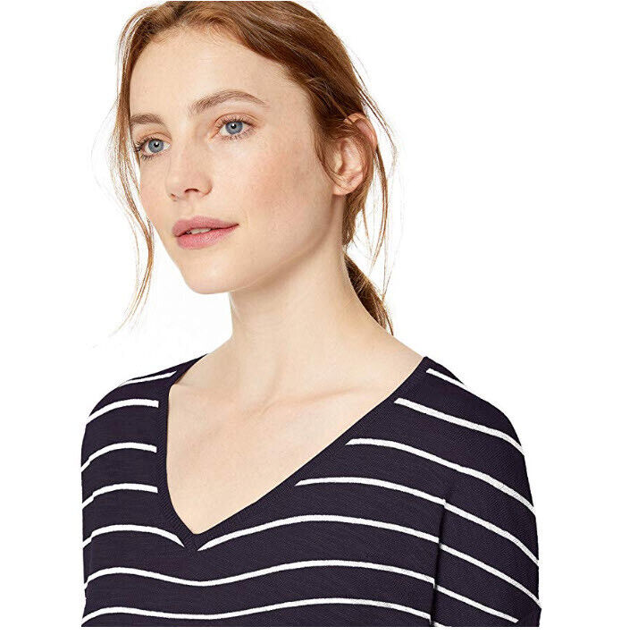 Amazon Brand - Daily Ritual Women's Lightweight V-Neck Pullover Sweater