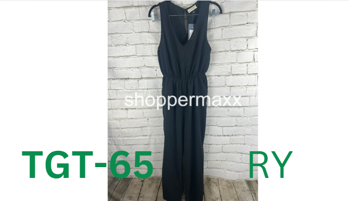 Women's Linen V-Neck Jumpsuit - Universal Thread, Black, Medium