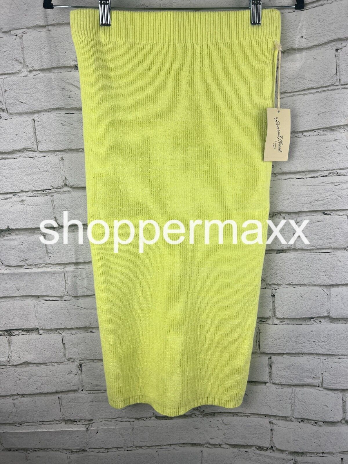 Women's Pencil Skirt - Universal Thread, Yellow , Small