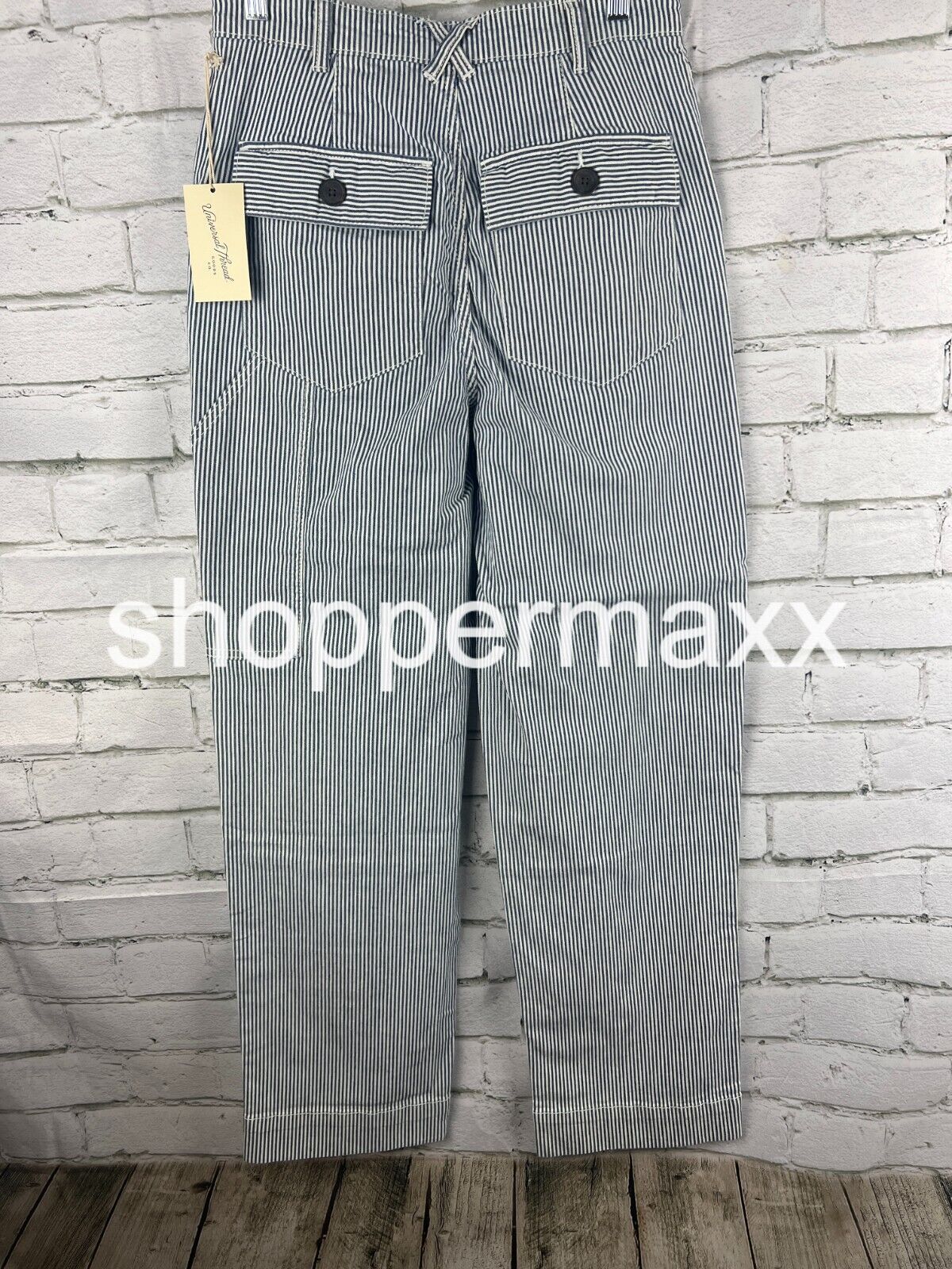 Women's High-Rise Casual Fit Straight leg Chino Pants - Universal Thread, Blue,6