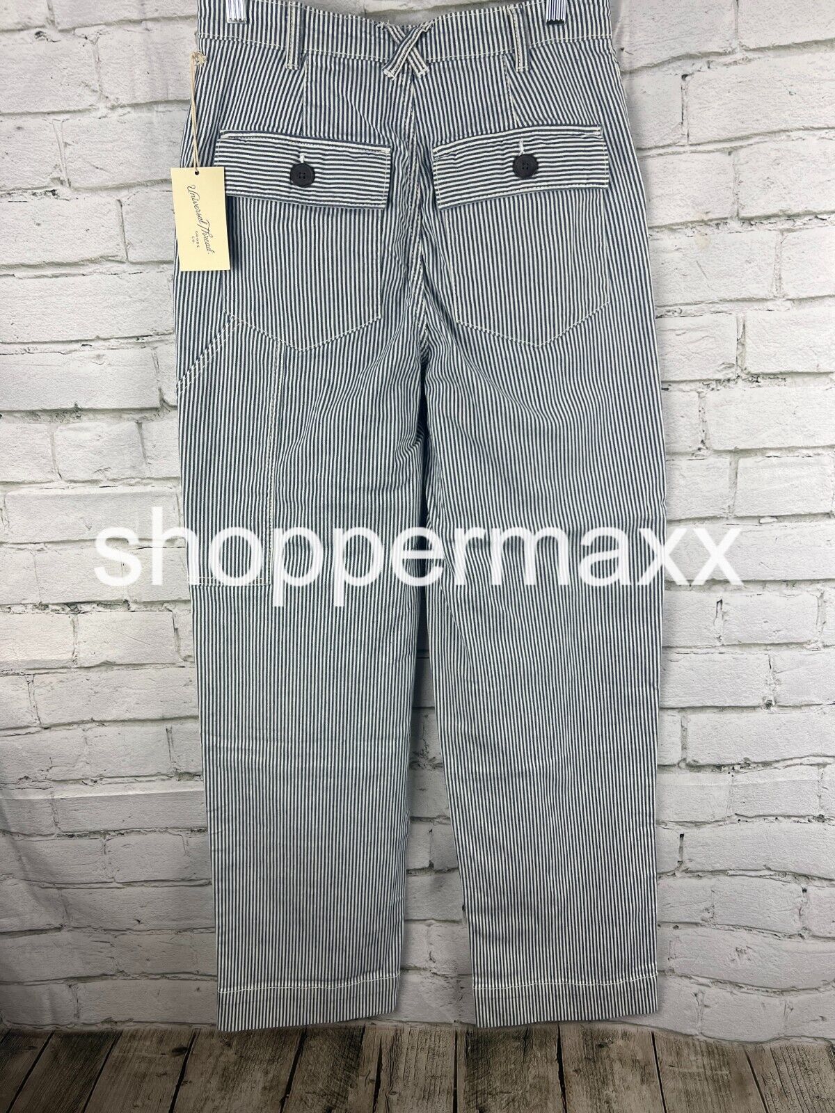 Women's High-Rise Casual Fit Straight leg Chino Pants - Universal Thread, Blue,6