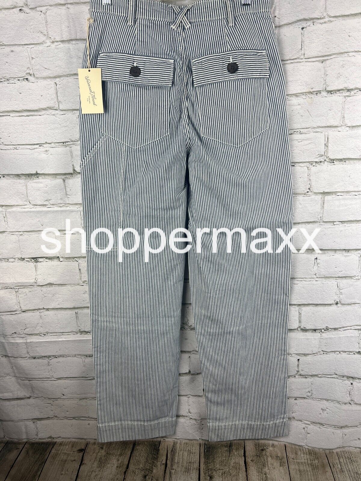 Women's High-Rise Casual Fit Straight leg Chino Pants - Universal Thread, Blue,6
