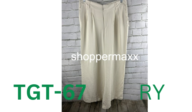 Women's High-Rise Wide Leg Pants - A New Day, Cream, 14