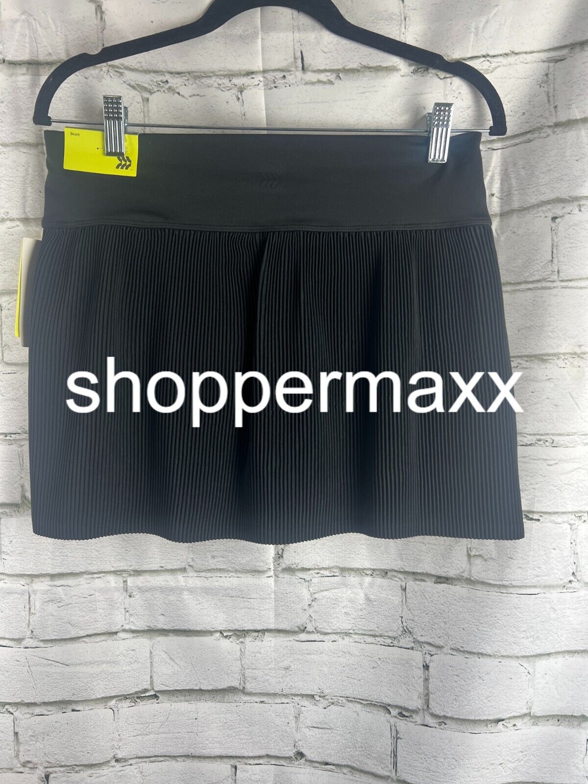 Women's Micro Pleated Skort - All In Motion, Black, MEDIUM
