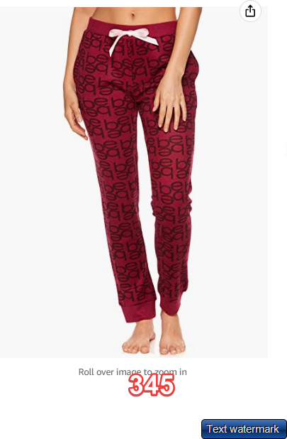 bebe Womens Skinny Jogger Pants Lounge Sleepwear Pajama Bottoms Red Plum 3XL