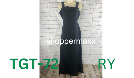 Women's Sleeveless Tie-Back Midi Dress - Future Collective, Black, 16