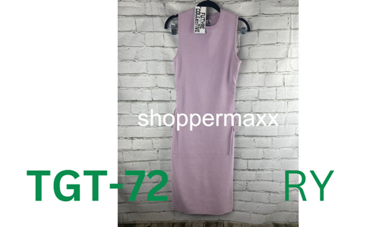 Women's Side-Tie Midi Sweater Dress - Future Collective with Reese, Lavender, S