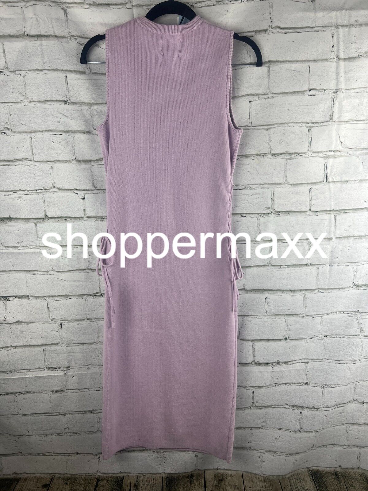 Women's Side-Tie Midi Sweater Dress - Future Collective with Reese, Lavender, S