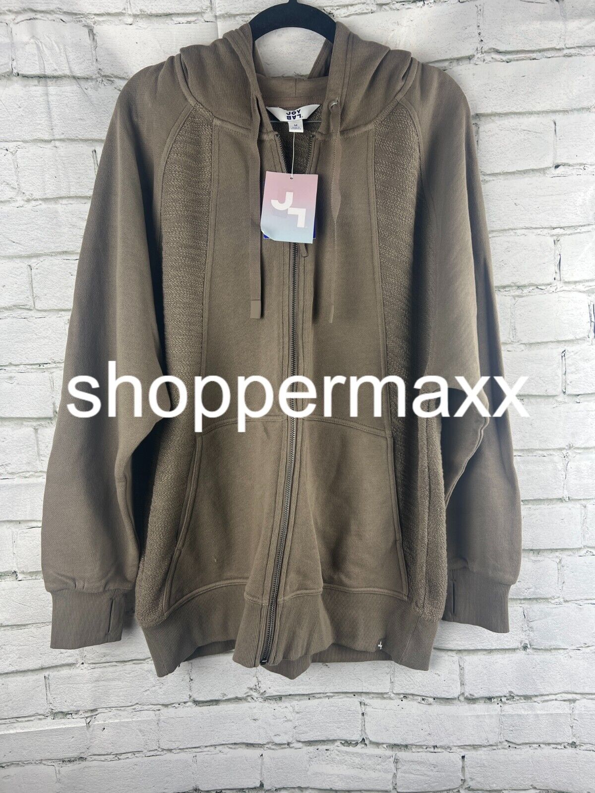Women's Full Zip Hoodie - JoyLab, Gray, Medium