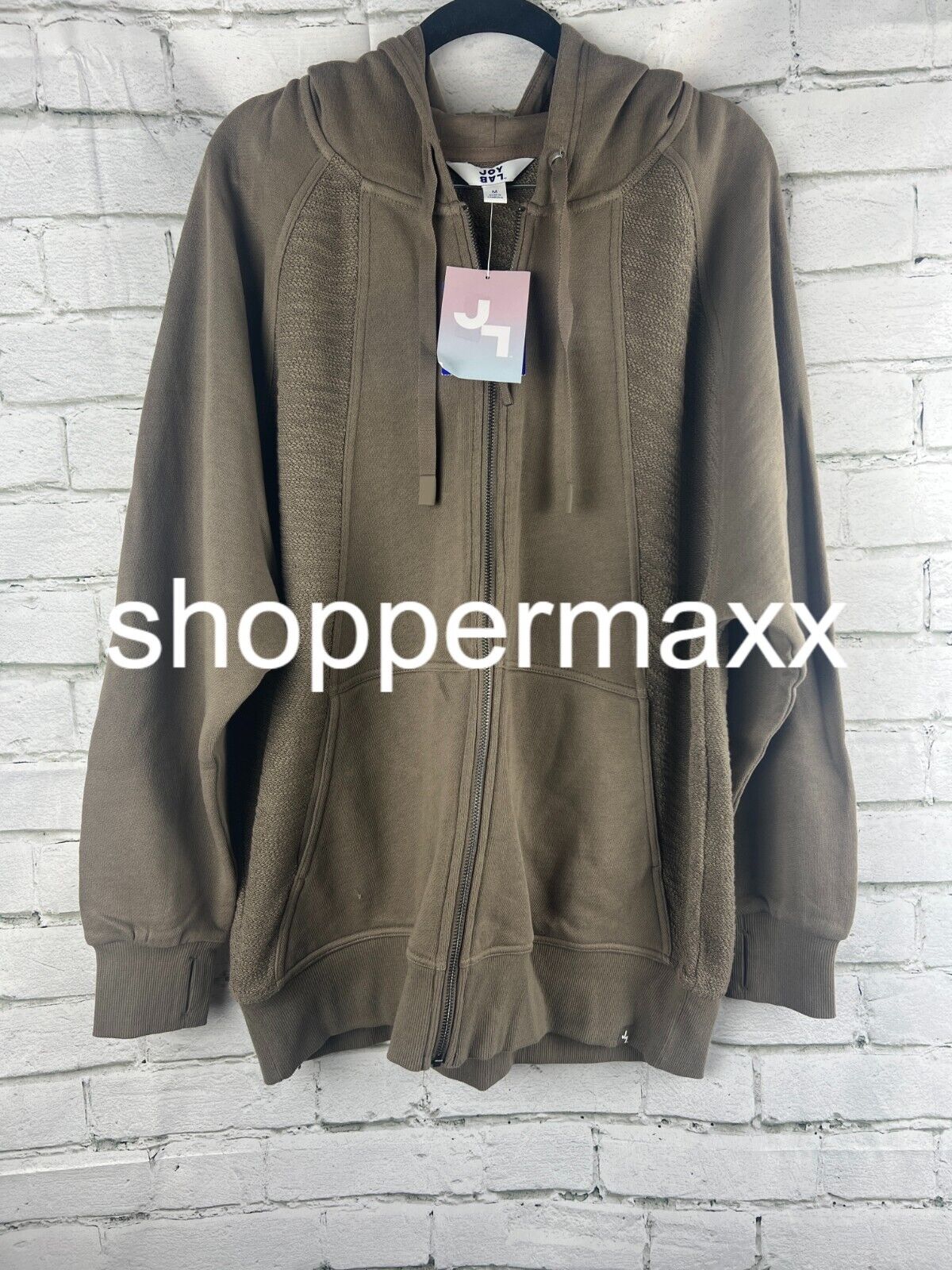 Women's Full Zip Hoodie - JoyLab, Gray, Medium