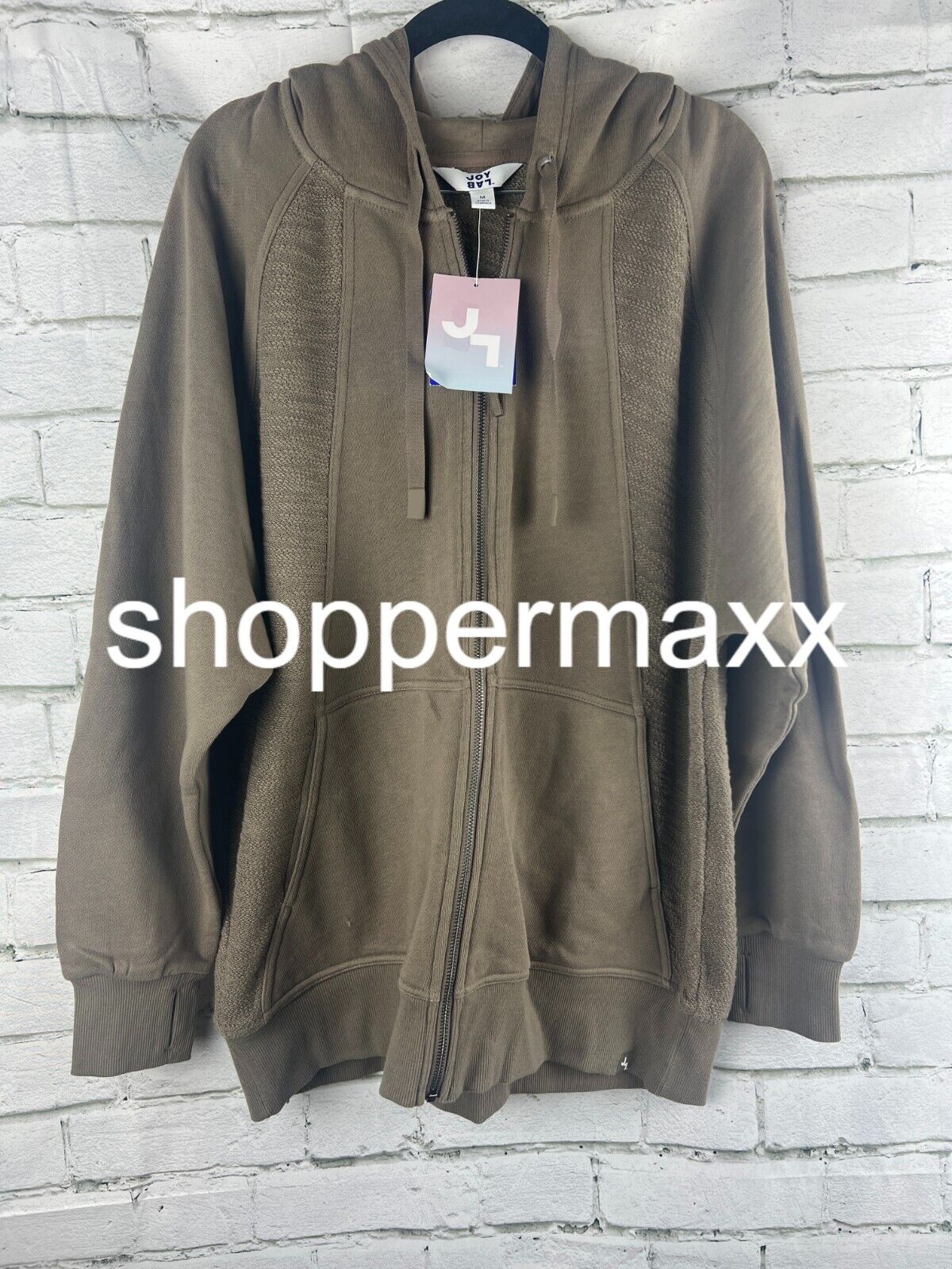 Women's Full Zip Hoodie - JoyLab, Gray, Medium